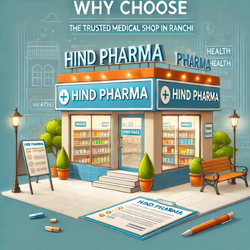 Why Choose Hind Pharma: The Trusted Medical Shop in Ranchi